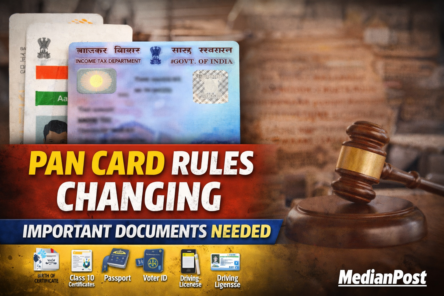 PAN Card New Rules From April 1: Aadhaar Not Enough, Check Required ...