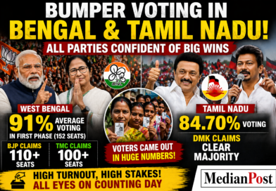 Bengal Records 91% Turnout, Tamil Nadu 84.7% Voting; BJP, TMC and DMK Claim Big Wins