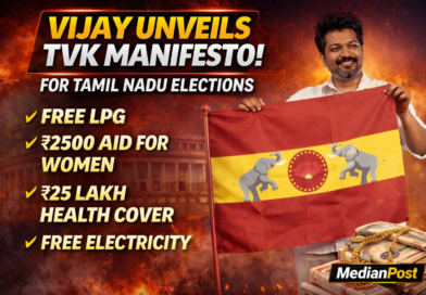 Vijay Announces TVK Manifesto for Tamil Nadu Elections: Free LPG, 2500 Aid, 25 Lakh Health Cover
